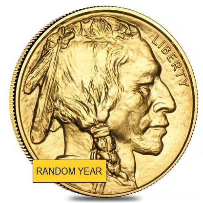 1 oz Gold American Buffalo coin obverse