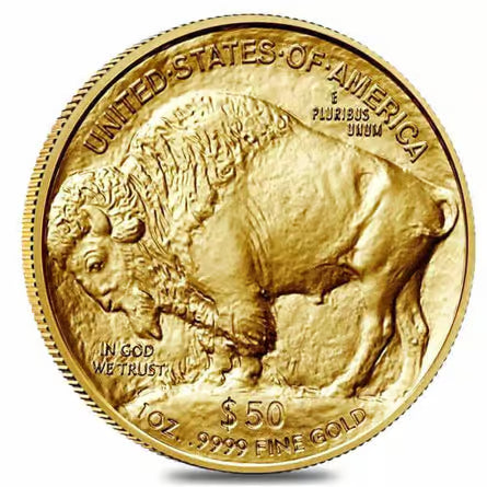Gold American Buffalo BU random year detail