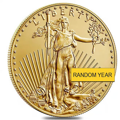 1 oz Gold American Eagle coin obverse