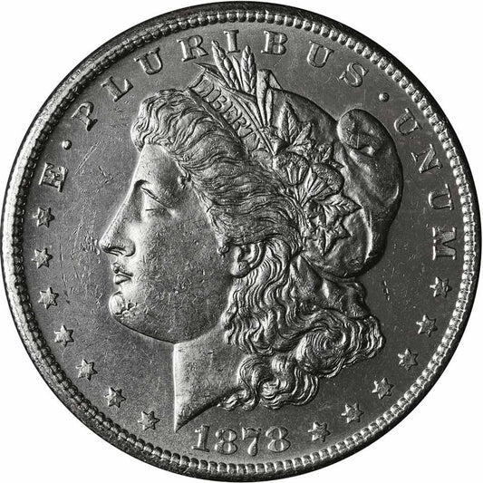 1878 Morgan Silver Dollar obverse