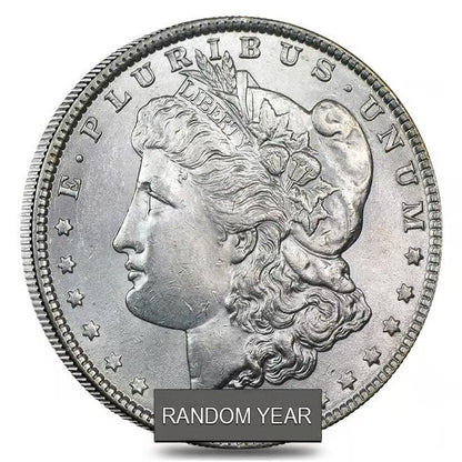 1878 to 1904 Morgan Silver Dollar BU obverse