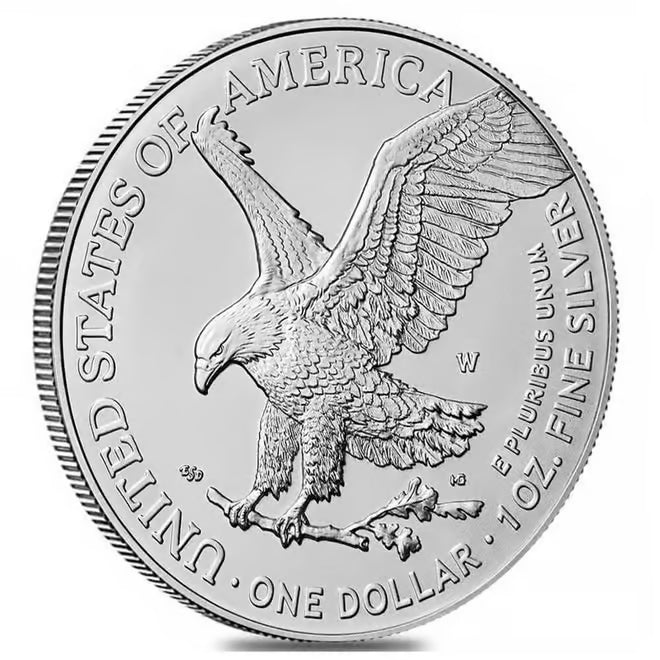 2024 Silver American Eagle detail
