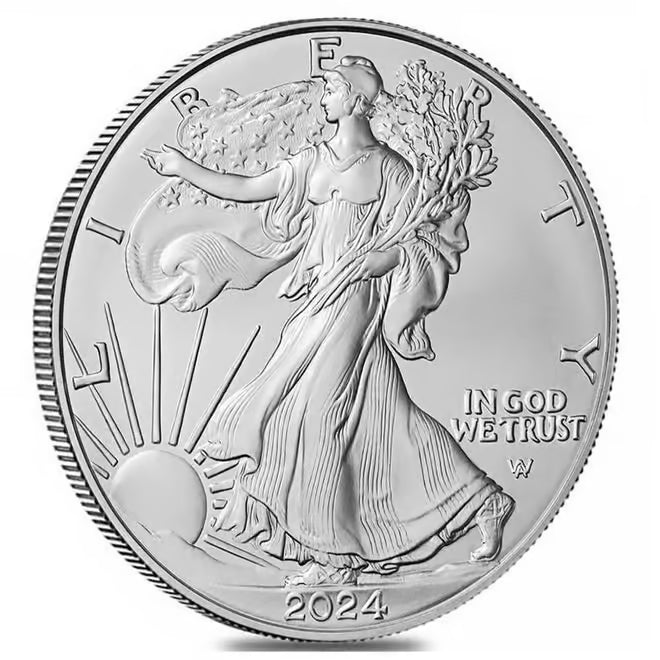 2024 Silver American Eagle reverse