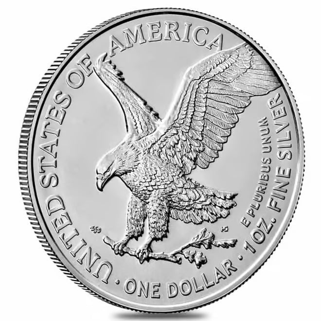 2026 Silver American Eagle reverse