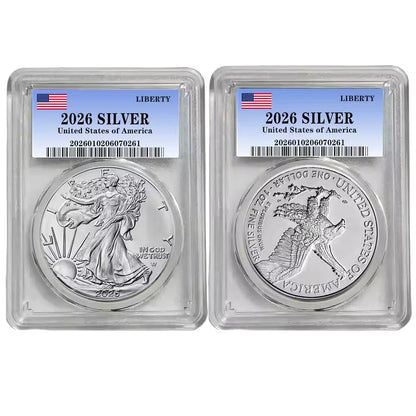 2026 Silver American Eagle detail